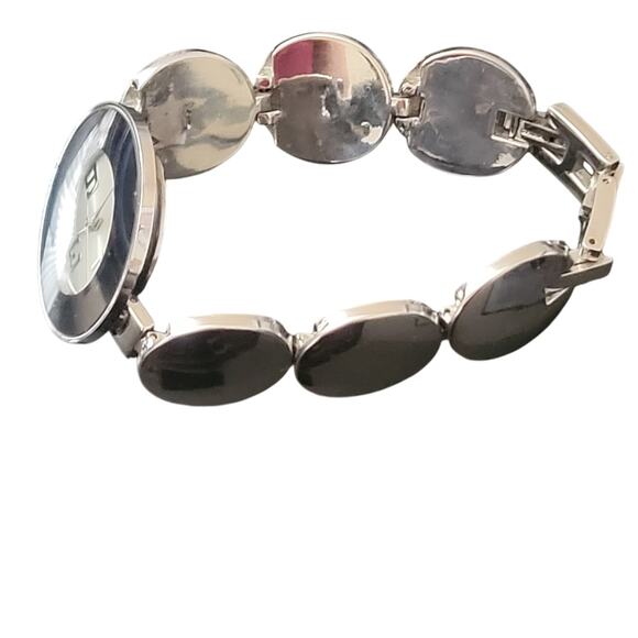 Unbranded Ladies Watch y2k style Silver looking back and watch face BOHO style - Picture 4 of 7